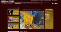 Desktop Screenshot of jbenarts.com